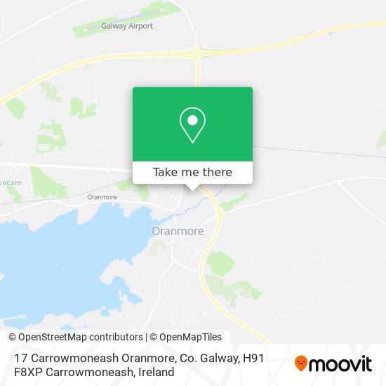 17 Carrowmoneash Oranmore, Co. Galway, H91 F8XP Carrowmoneash map