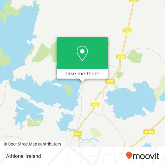 Athlone map