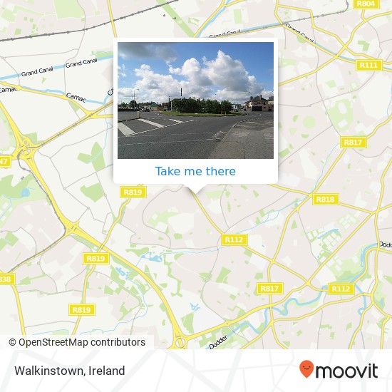 Walkinstown map