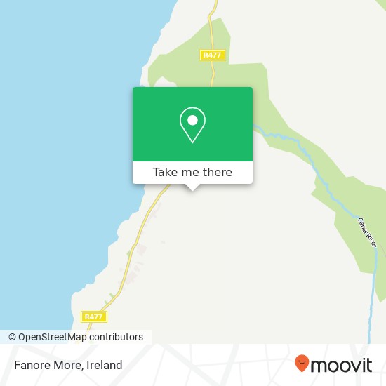 Fanore More map