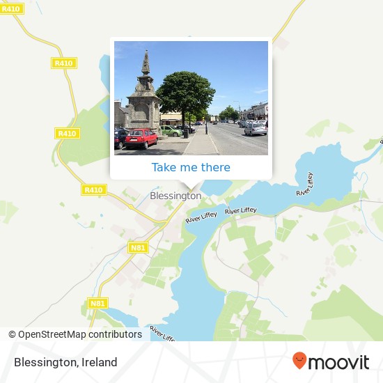 Blessington map