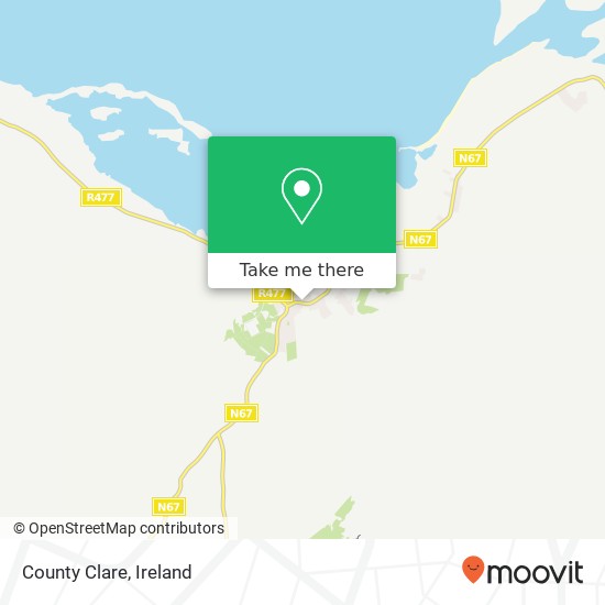 County Clare map