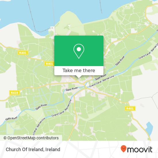 Church Of Ireland map