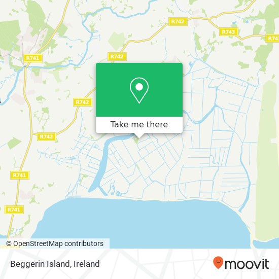 Beggerin Island map