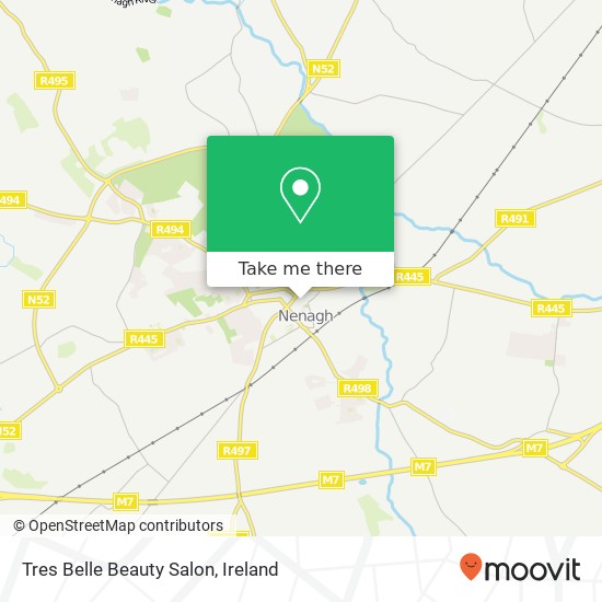 Tres Belle Beauty Salon map