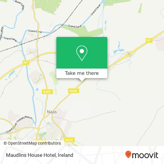 Maudlins House Hotel plan