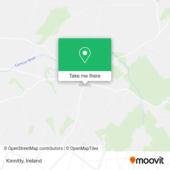Kinnitty map