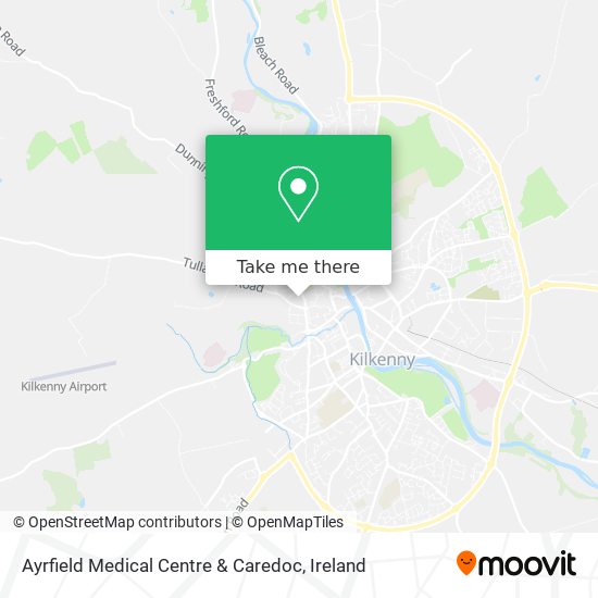 Ayrfield Medical Centre & Caredoc map
