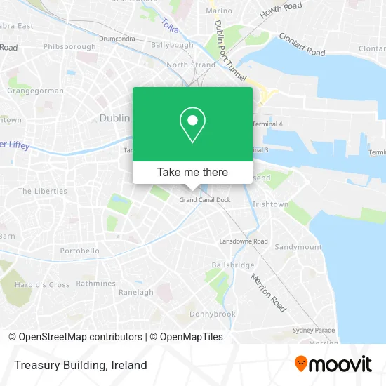 Treasury Building map