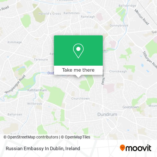 Russian Embassy In Dublin plan