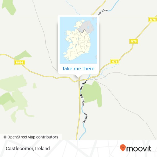 Castlecomer map