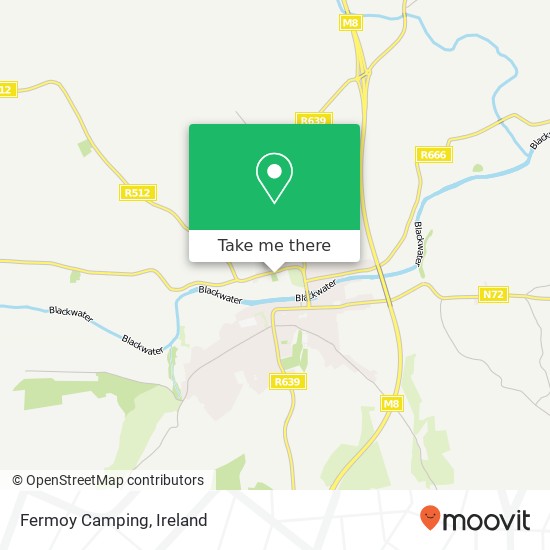 Fermoy Camping map