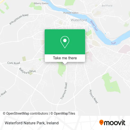 Waterford Nature Park map