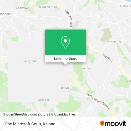 One Microsoft Court map