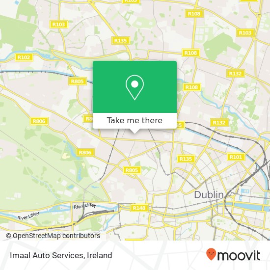 Imaal Auto Services map