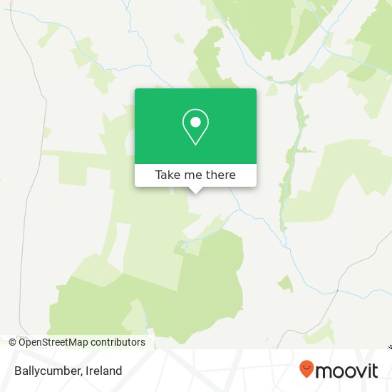Ballycumber map