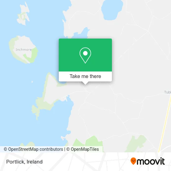 Portlick map