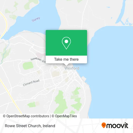 Rowe Street Church map