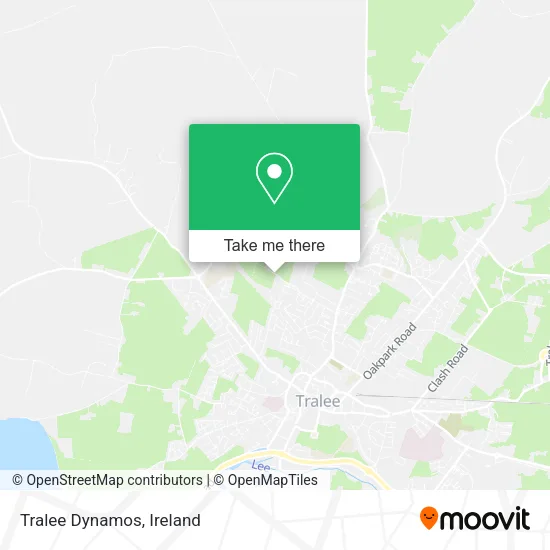 Tralee Dynamos map
