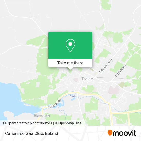 Caherslee Gaa Club map