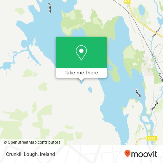Crunkill Lough map