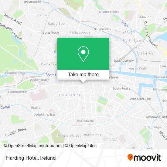 Harding Hotel map