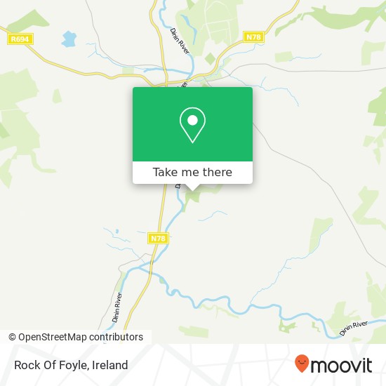 Rock Of Foyle map