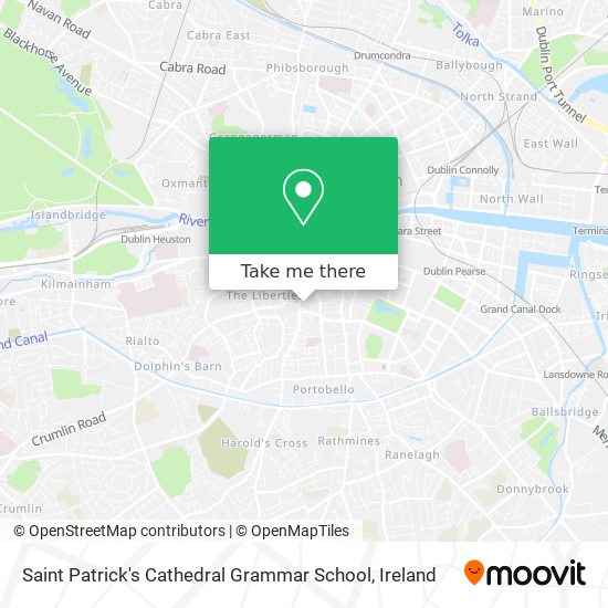 Saint Patrick's Cathedral Grammar School plan