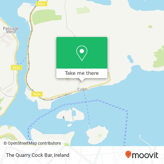 The Quarry Cock Bar map