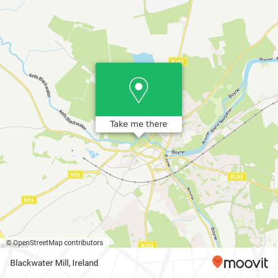 Blackwater Mill map