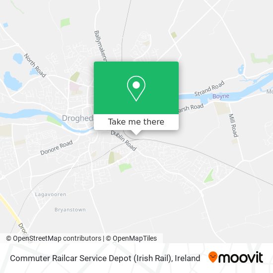 Commuter Railcar Service Depot (Irish Rail) map