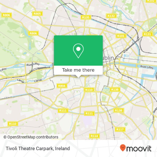Tivoli Theatre Carpark map