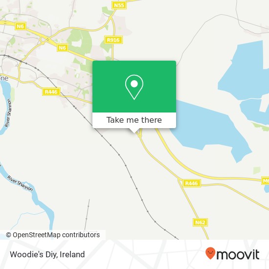 Woodie's Diy map