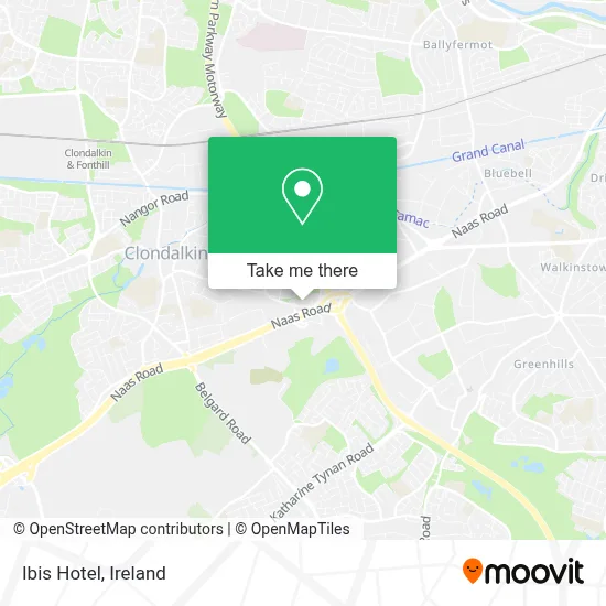 Ibis Hotel map
