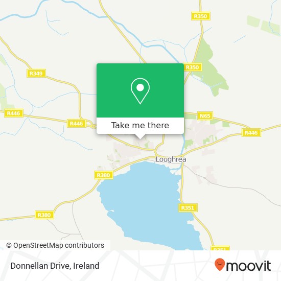 Donnellan Drive map