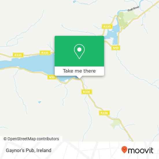 Gaynor's Pub map