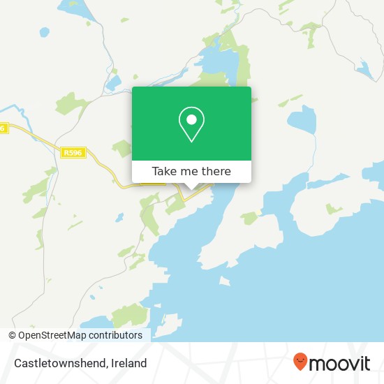 Castletownshend map