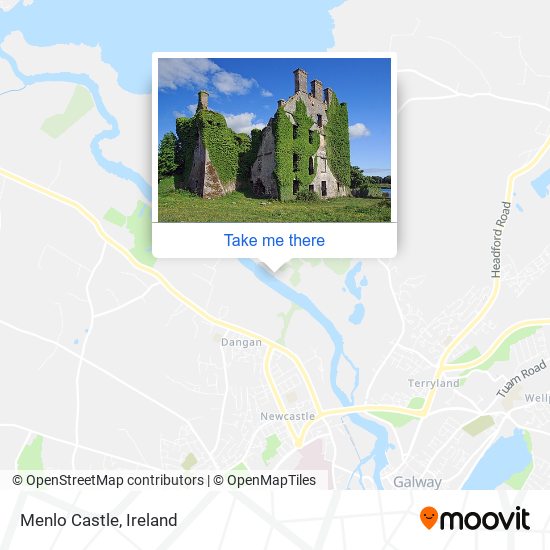 Menlo Castle map