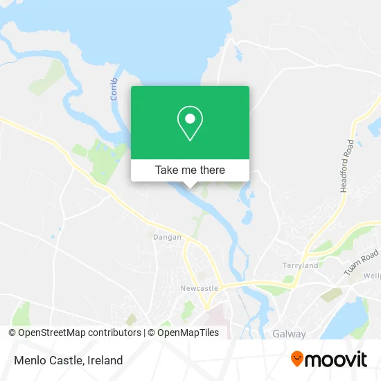 Menlo Castle map