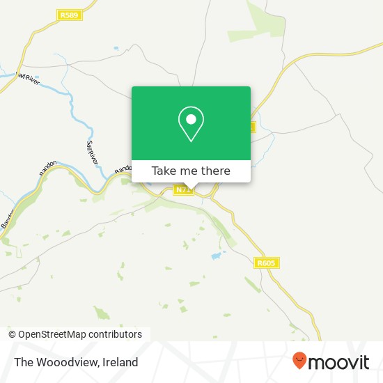The Wooodview map
