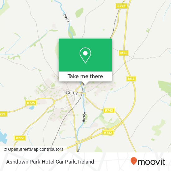 Ashdown Park Hotel Car Park map