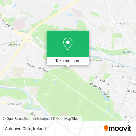 Ashtown Gate map