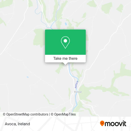 Avoca map