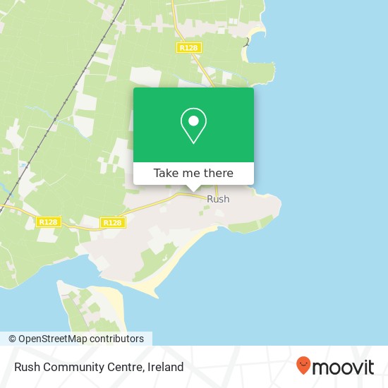 Rush Community Centre map