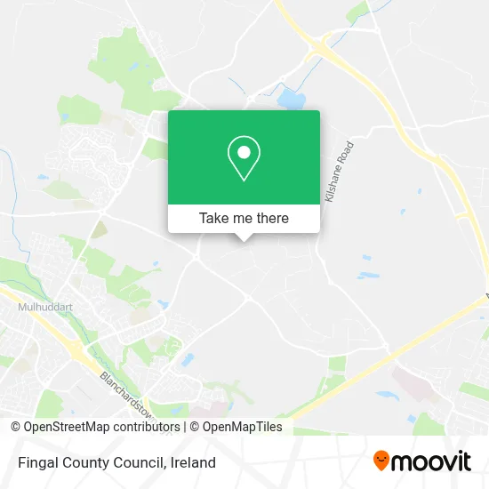 Fingal County Council map