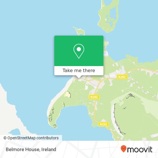 Belmore House map