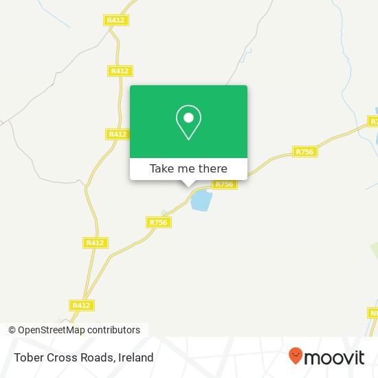 Tober Cross Roads map