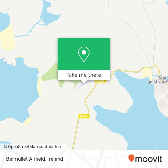 Belmullet Airfield map