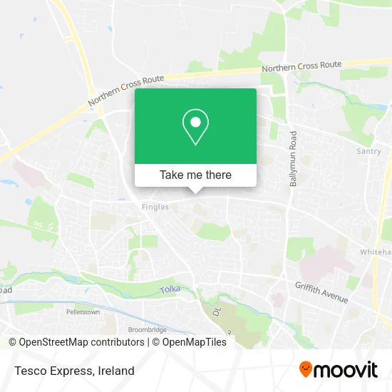 Tesco Express map