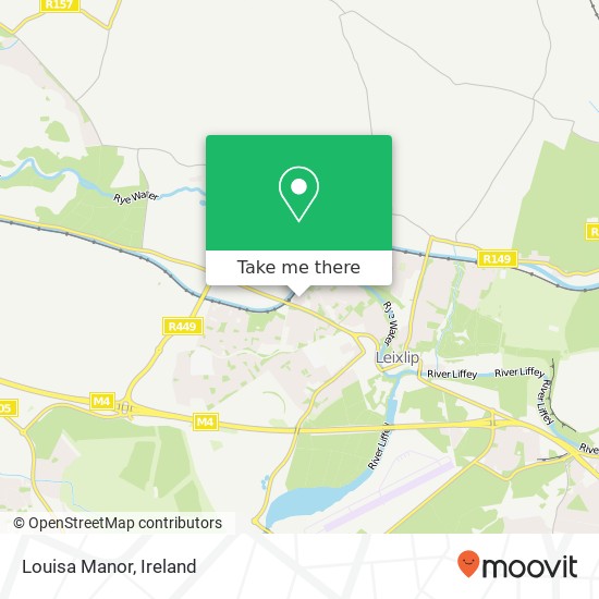 Louisa Manor map